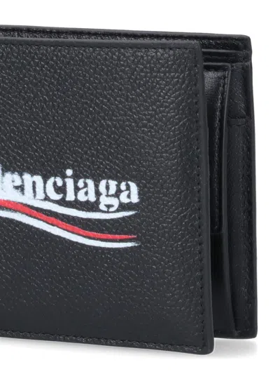 Shop Balenciaga Wallets In Black