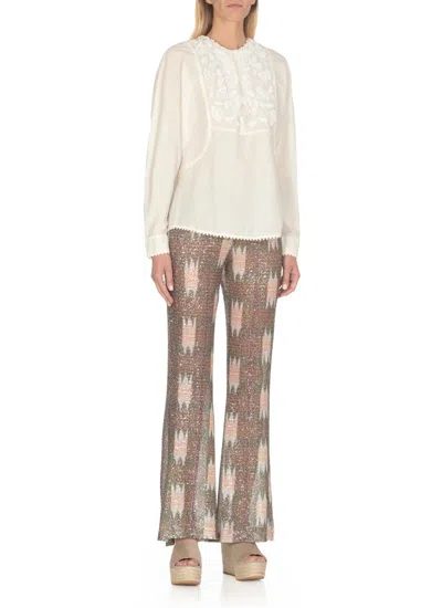 Shop Bazar Deluxe Shirts Ivory In Beige