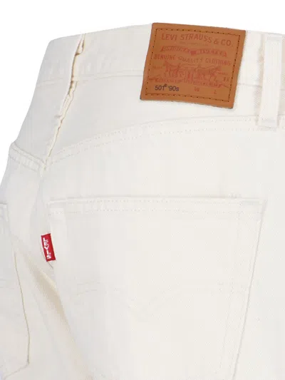 Shop Levi's Strauss Jeans In White