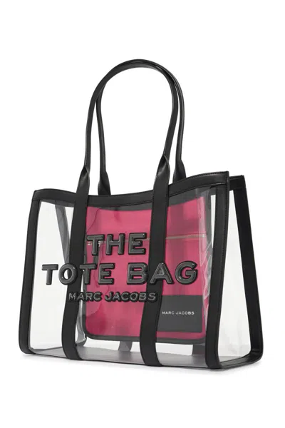 Shop Marc Jacobs The Clear Large Tote Bag - B In Black