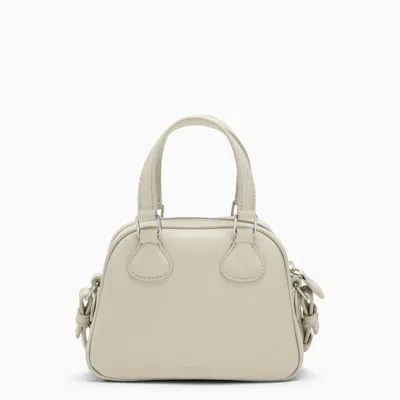 Shop Courrèges Reedition Mini Top Case In Mastic Gray In Grey