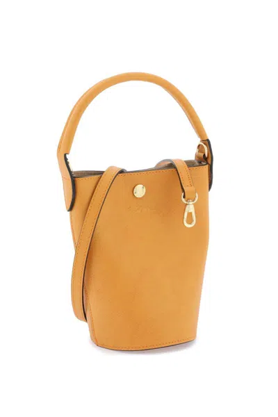 Shop Longchamp Épure Xs Bucket Bag In Arancio