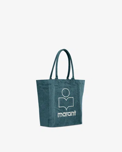 Shop Isabel Marant Yenky Bag In Dark Green