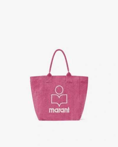Shop Isabel Marant Yenky Small Tote Bag In Pink