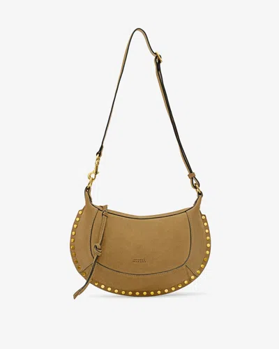 Shop Isabel Marant Tasche Oskan Moon In Camel