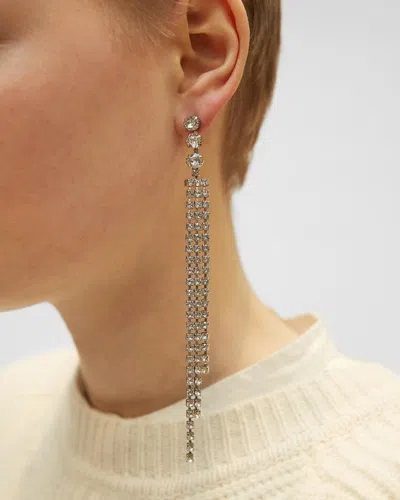 Shop Isabel Marant Melting Earrings In Transparent