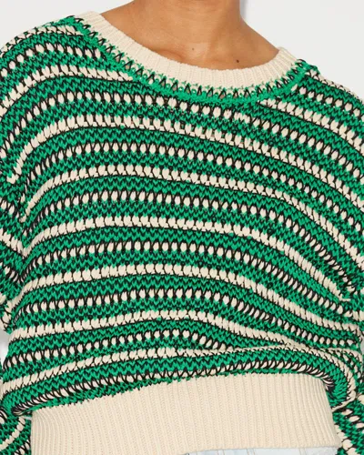 Isabel Marant Étoile Pullover Hilo In Mint Green