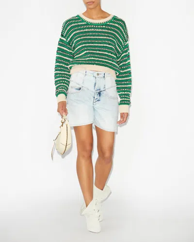 Isabel Marant Étoile Pullover Hilo In Mint Green