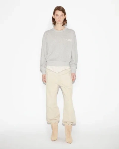 Shop Isabel Marant Shad Sweatshirt In Gray