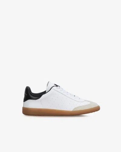 Shop Isabel Marant Bryce Sneakers In White