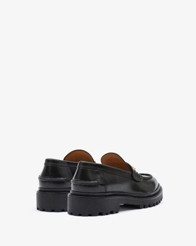 Shop Isabel Marant Frezza Loafers In Black