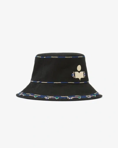 Shop Isabel Marant Halena Hat In Black