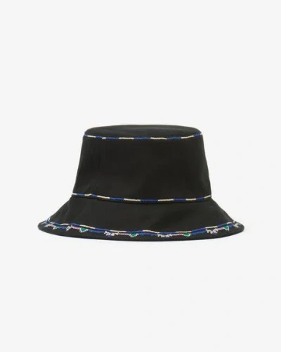 Shop Isabel Marant Halena Hat In Black