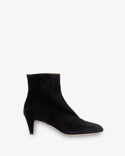 Shop Isabel Marant Deone Boots In Black