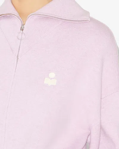 Isabel Marant Étoile Cardigan Axelle In Lilac