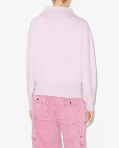 Isabel Marant Étoile Cardigan Axelle In Lilac