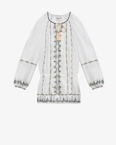 Isabel Marant Étoile Parsley Kleid In White