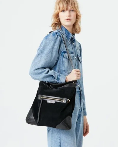 Shop Isabel Marant Tasche Botsy Day In Schwarz