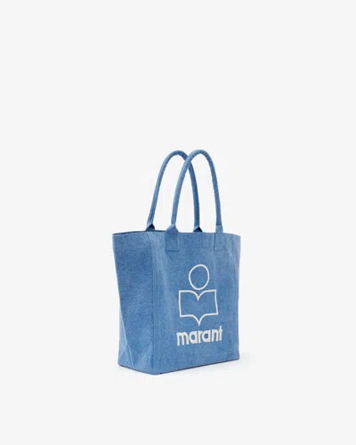 Isabel Marant Logo-print Tote Bag In Blue