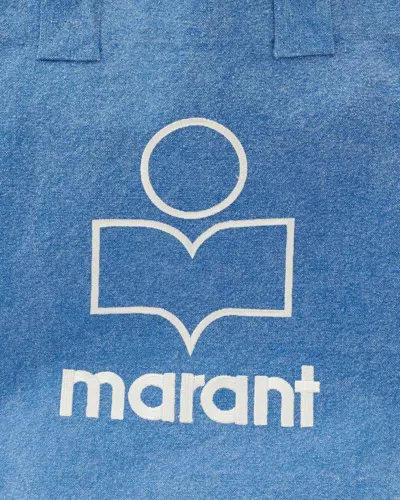 Isabel Marant Logo-print Tote Bag In Blue