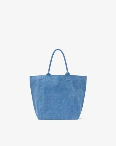 Isabel Marant Logo-print Tote Bag In Blue