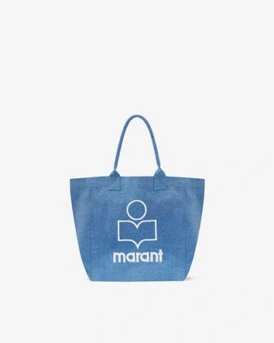 Isabel Marant Logo-print Tote Bag In Blue