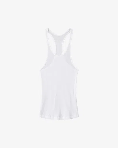 Isabel Marant T-shirt Tenesy Aus Baumwolle In White