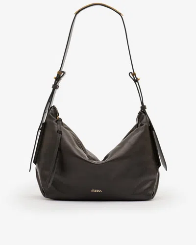 Shop Isabel Marant Tasche Leyden In Schwarz