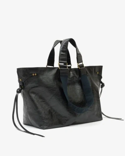 Shop Isabel Marant Tasche Wardy In Schwarz