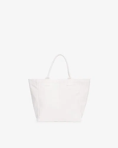 Shop Isabel Marant Tote Bag Yenky In Naturfarben