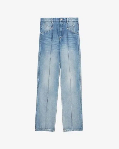 Shop Isabel Marant Hose Nadege In Blau