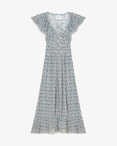Isabel Marant Étoile Godralia Kleid In Ecru