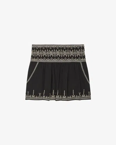 Isabel Marant Étoile Picadilia Cotton Mini Skirt