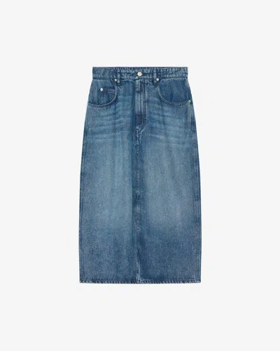 Isabel Marant Étoile Tilauria Skirt In Blue