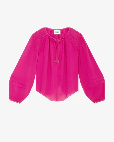 Isabel Marant Étoile Oberteil Lamaya In Pink
