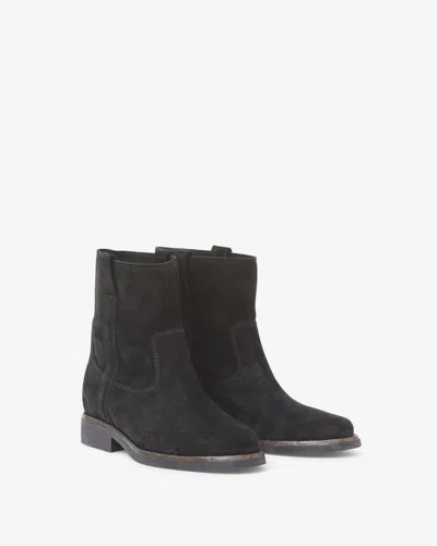 Shop Isabel Marant Stiefeletten Susee In Schwarz