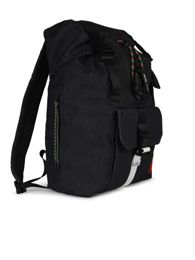 A.p.c. Technical Nylon Backpack With Flap Closure In Blue