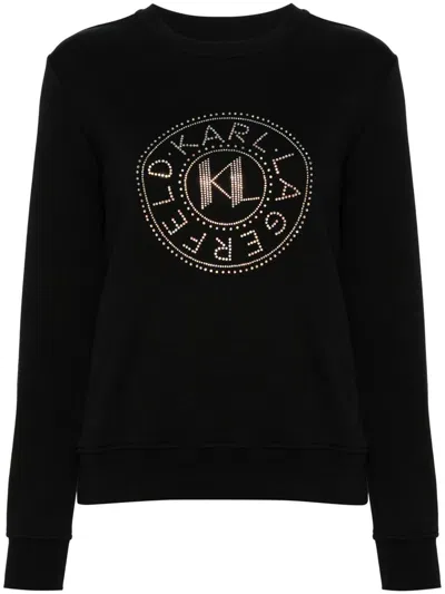 Shop Karl Lagerfeld Jerseys & Knitwear In Black