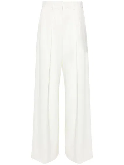 Shop Karl Lagerfeld Pants In White