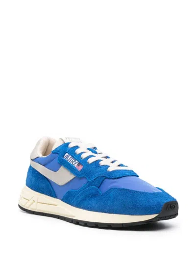 Shop Autry Reelwind Low Sneakers In Blue
