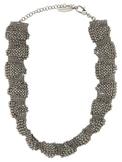 Shop Brunello Cucinelli 925 Sterling Silver Necklace