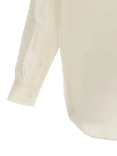 Shop Burberry 'knight' Shirt In White