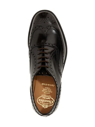 Shop Church's 'burwood' Lace Up Shoes In Brown