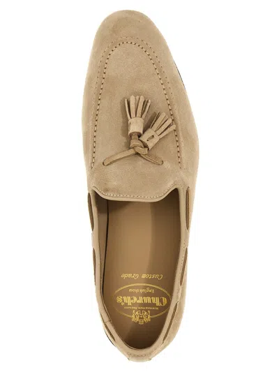 Shop Church's 'maidstone' Loafers In Beige