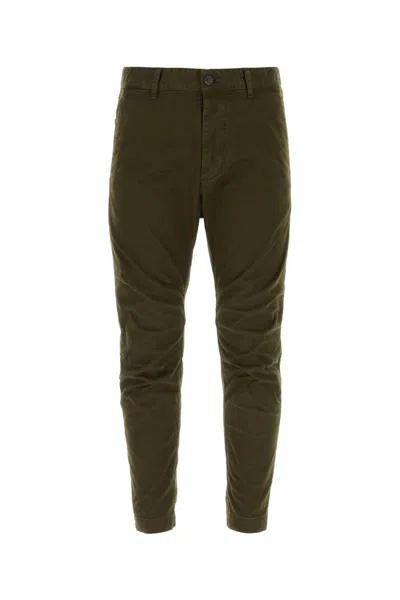 Shop Dsquared2 Dsquared Pants In Green