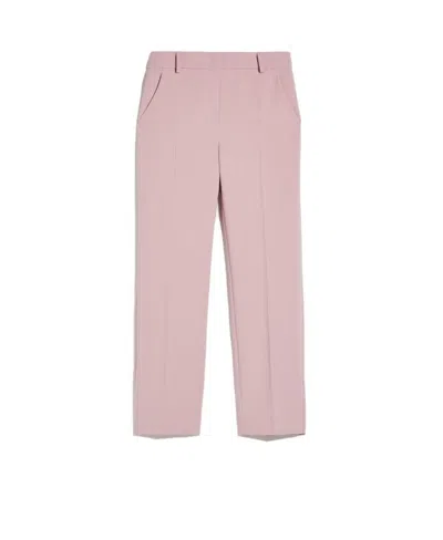 Shop Weekend Max Mara Max Mara Weekend Trousers In Pink