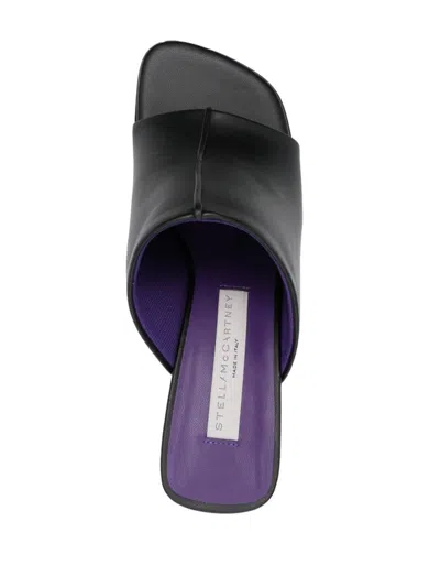 Shop Stella Mccartney Open-toe Mules In Black