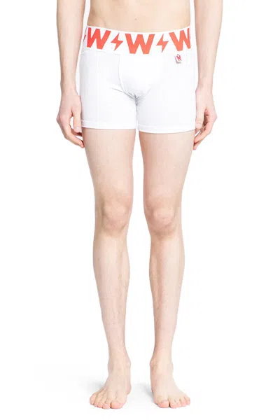 Shop Walter Van Beirendonck Boxers In White