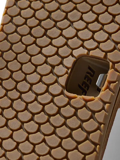 Reef Faherty X  Draftsmen Flip Flop Shoes In Dark Brown