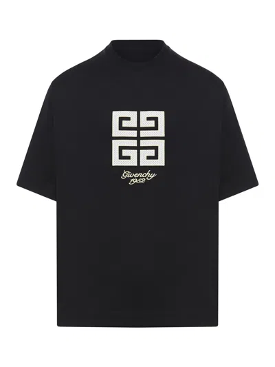 Givenchy New Studio Fit Oversize Logo Graphic T-shirt In Black
